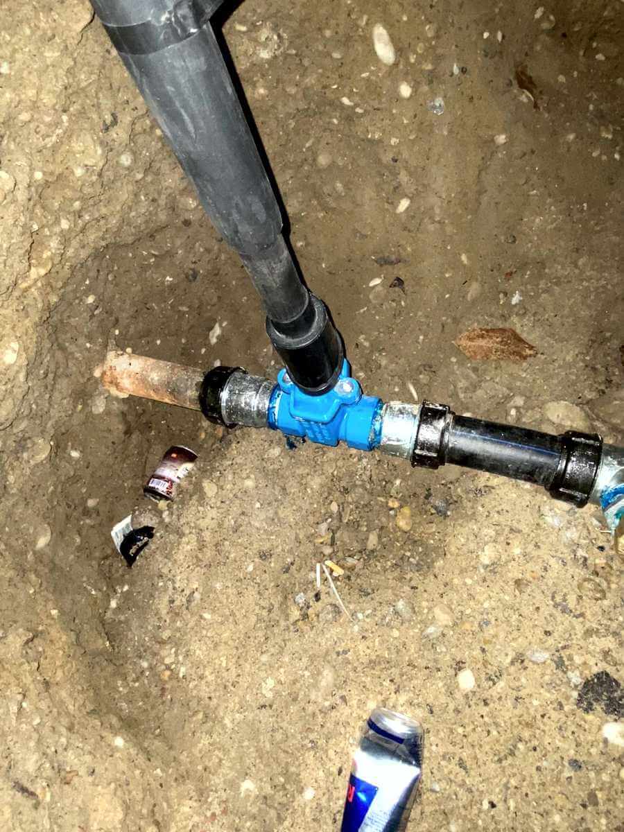 Oprava vodovodného potrubia